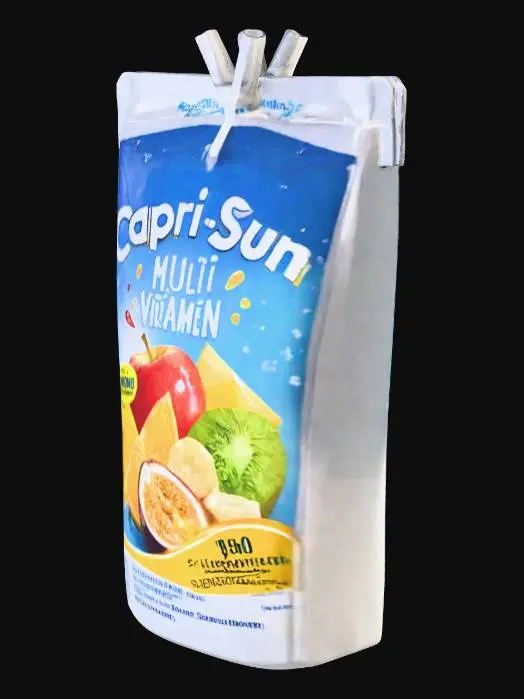 3D model for Capri-Sun Multivitamin Juice Pouch
