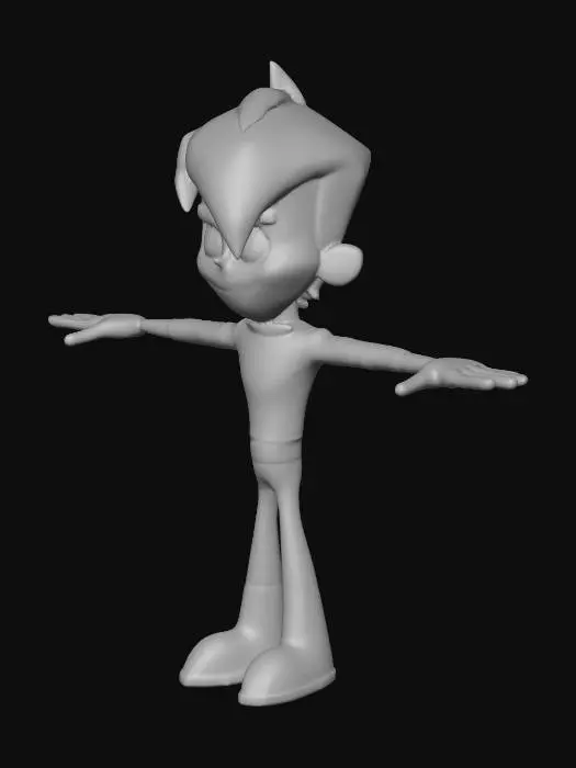 3D model for Danny Phantom