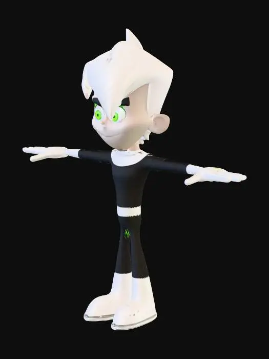3D model for Danny Phantom