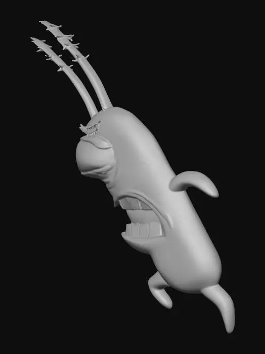 3D model for Plankton's Mischief