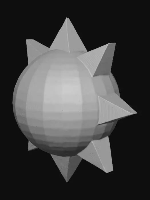 3D model for Sun Eye Character