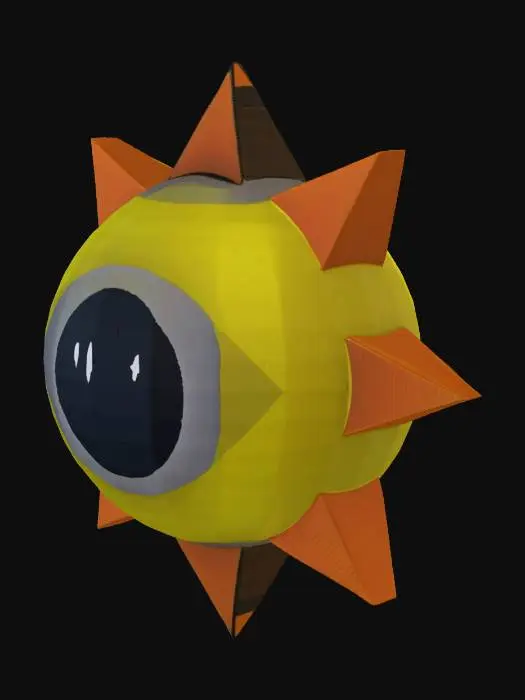 3D model for Sun Eye Character