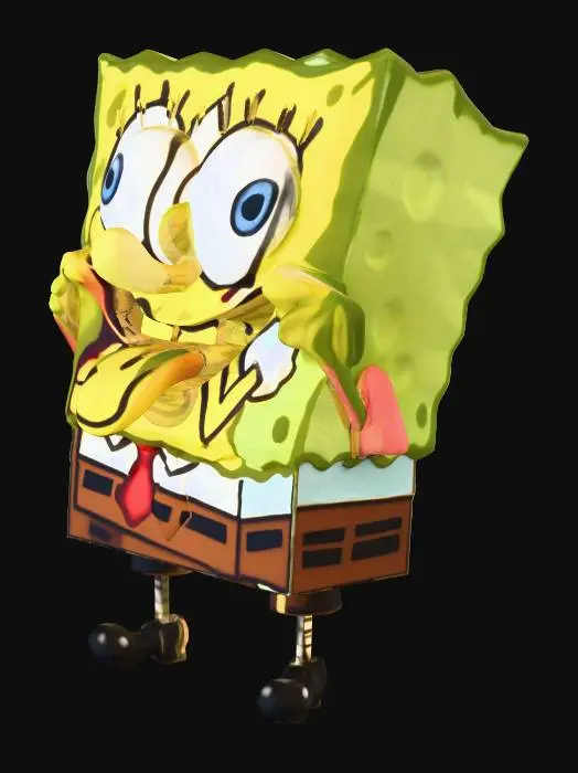 3D model for Silly Sponge Reaction