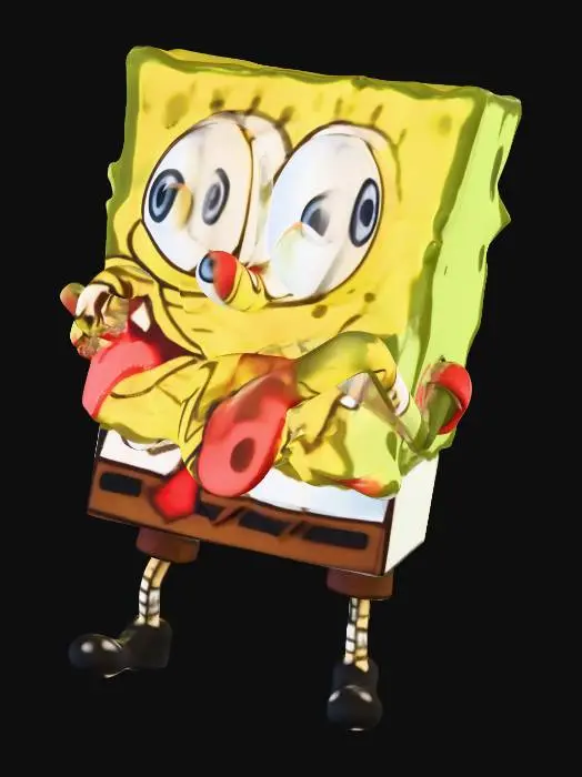 3D model for Silly Sponge Reaction