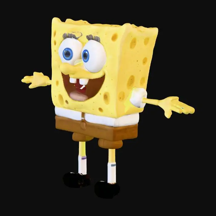 3D model for SpongeBob Smiles