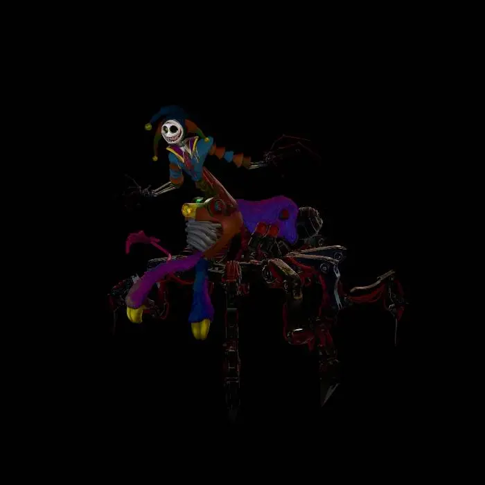 3D model for The Jester and the Mecha Spider