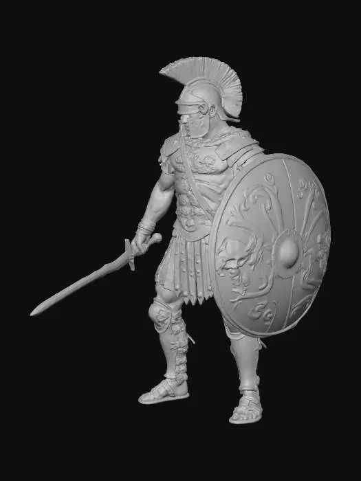 3D model for Redshield Warrior