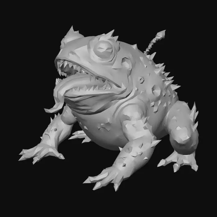 3D model for Swamp Guardian