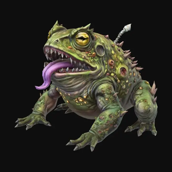 3D model for Swamp Guardian