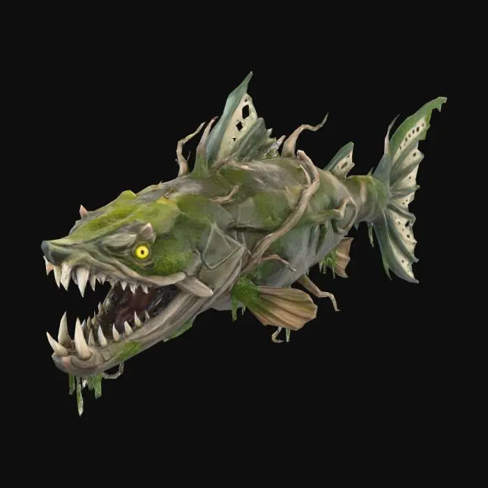 3D model for Ancient Predator