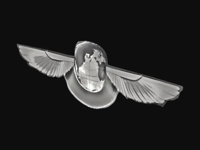 3D model for Global Wings Emblem