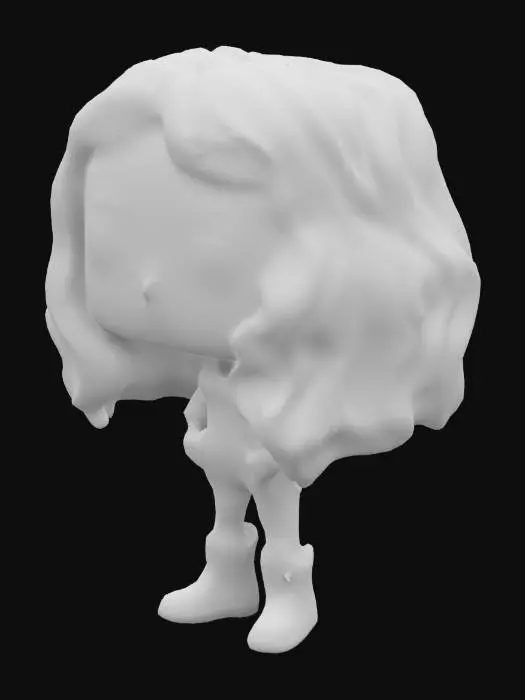 3D model for Funko Pop style model of Cher. No base stand.