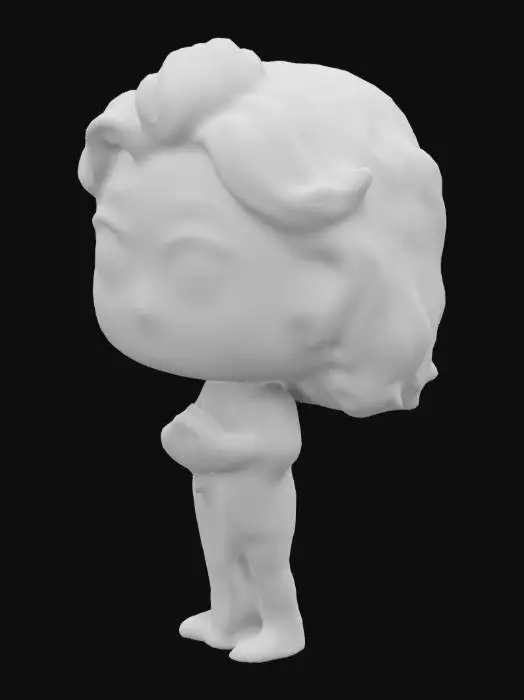 3D model for Funko Pop style model of Kylie Minogue. No base stand.