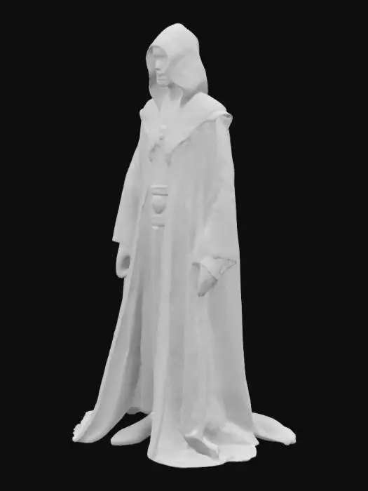 3D model for Doctor Who style Time Lord dressed in Gallifreyan Robes