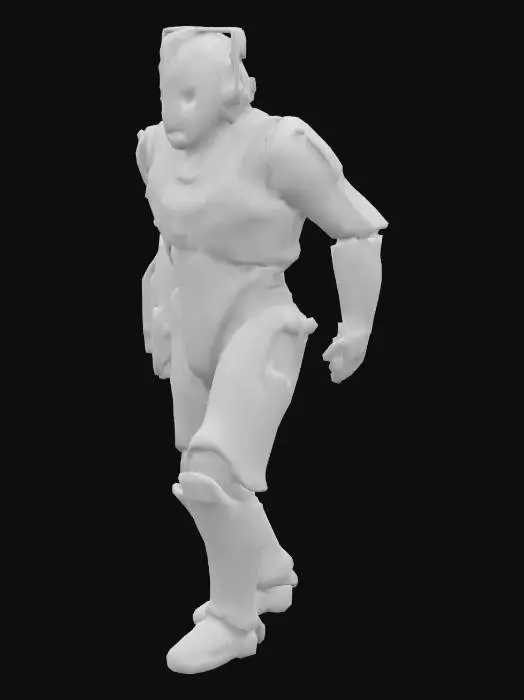 3D model for Cyber Warrior
