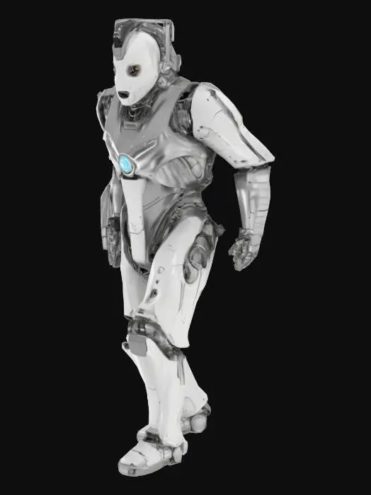 3D model for Cyber Warrior
