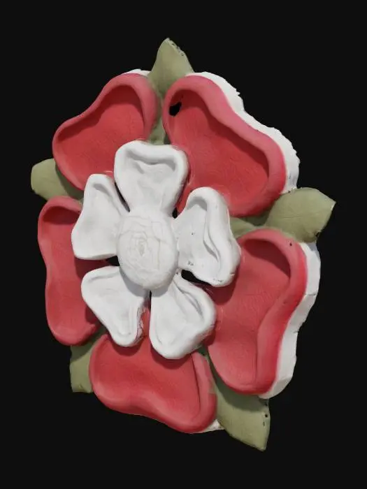3D model for Tudor Rose, #emblem#