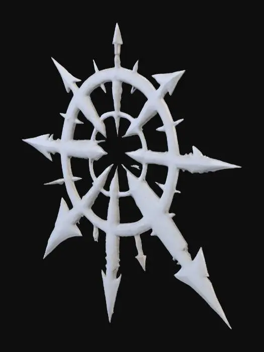 3D model for Chaos Star Icon