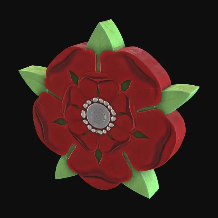 3D model for Lancastrian Rose
