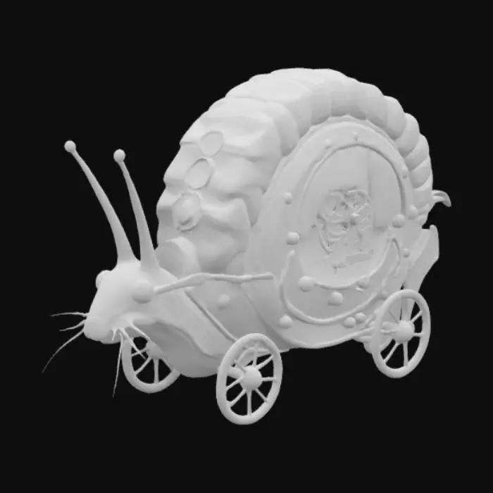 3D model for Steampunk Escargot.