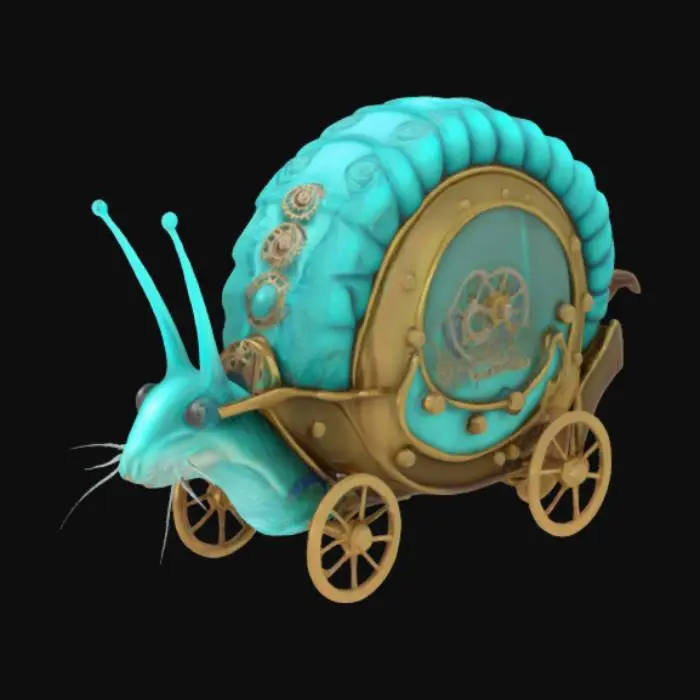 3D model for Steampunk Escargot.