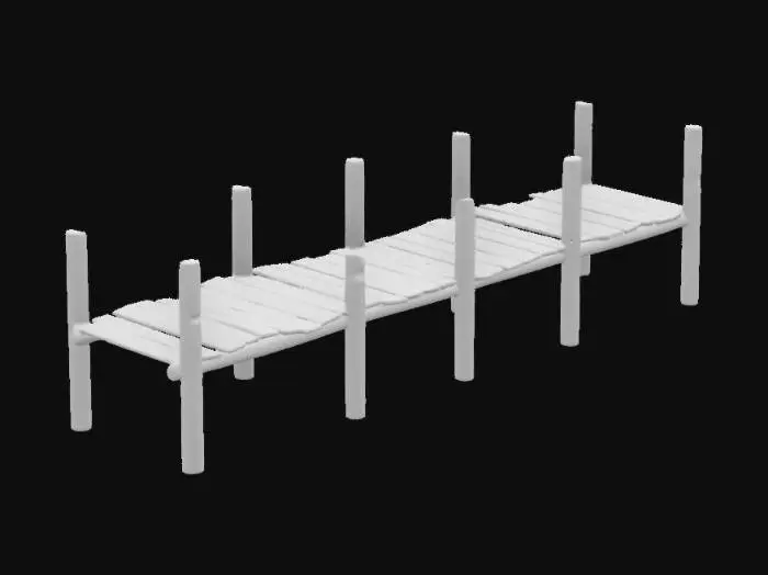 3D model for Tranquil Pier