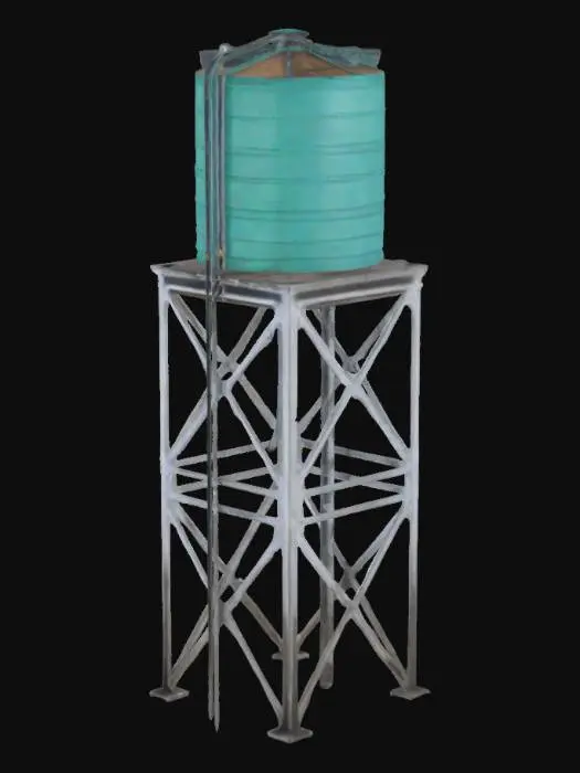 3D model for Elevated Water Tank
