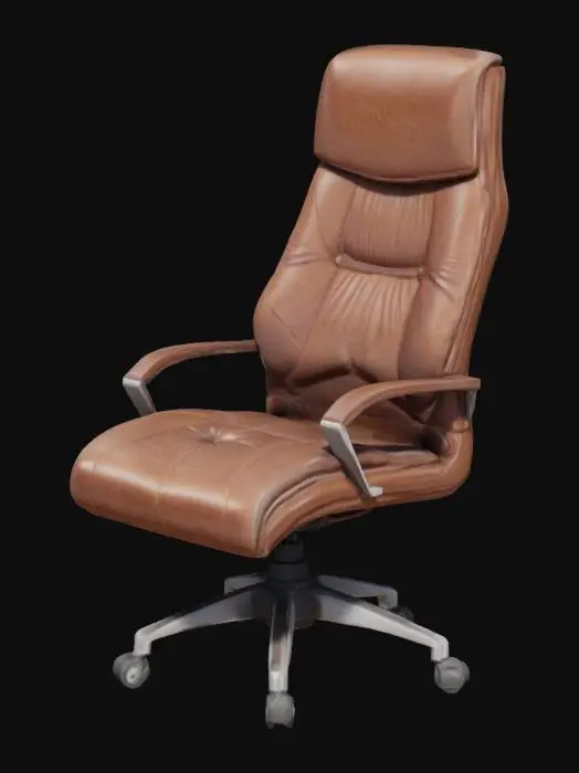 3D model for Leather Executive Chair