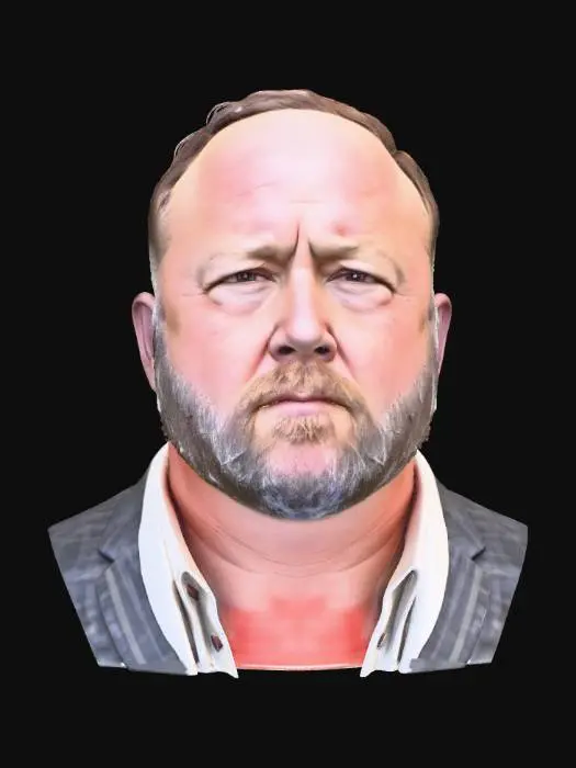 3D model for Alex Jones