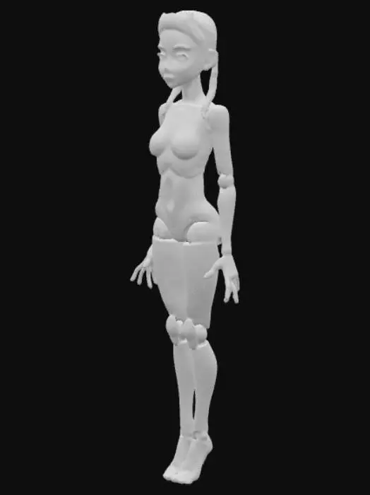 3D model for Doll with Joints