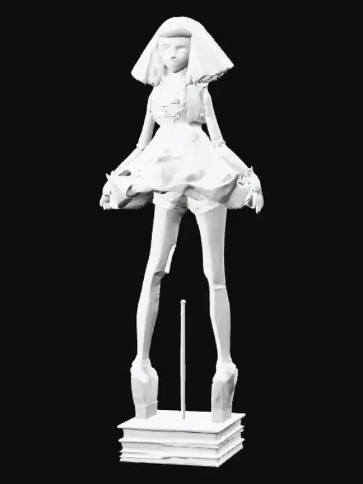 3D model for Ethereal Elegance