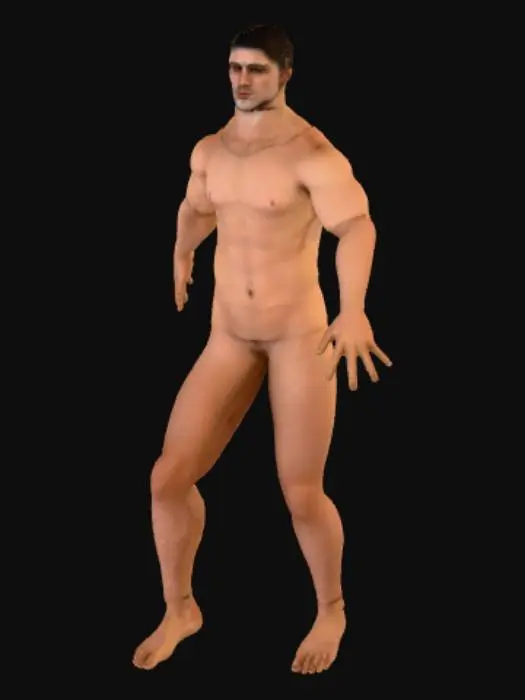 3D model for malenude