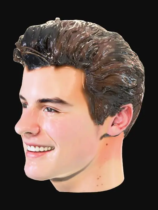 3D model for Smiling Portrait