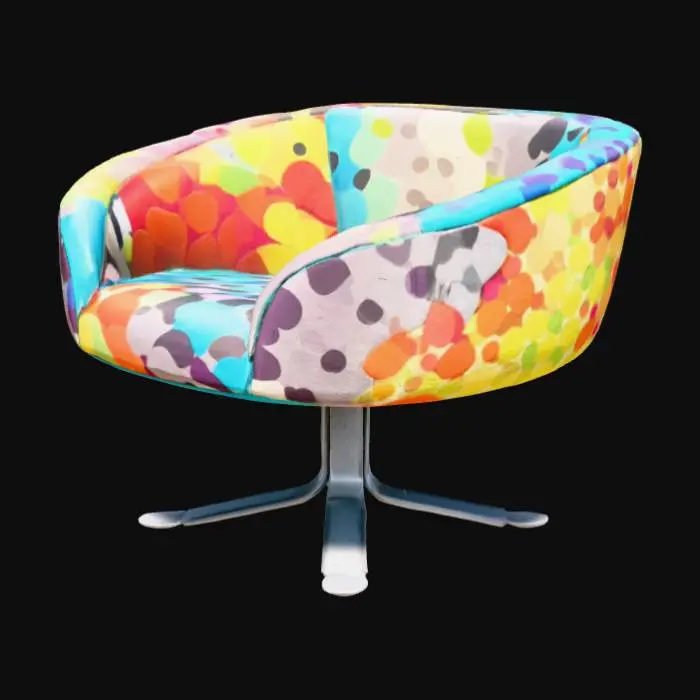 3D model for Retro Dots Chair