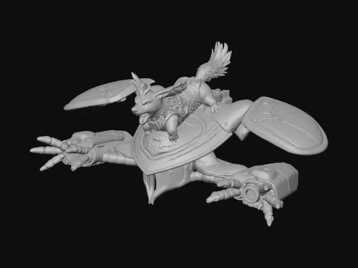 3D model for Space Canine Adventure