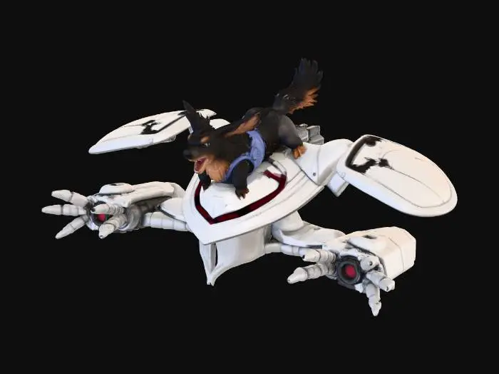 3D model for Space Canine Adventure