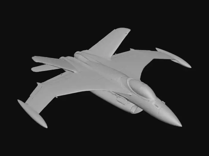 3D model for Jet in Flight