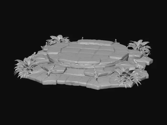 3D model for Enchanted Forest Oasis