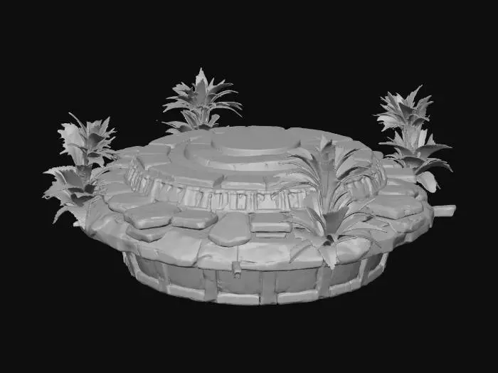 3D model for Enchanted Forest Oasis