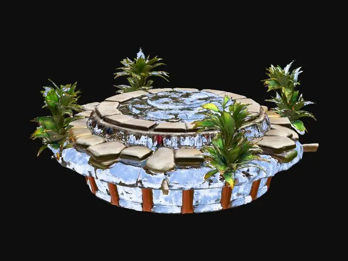 3D model for Enchanted Forest Oasis