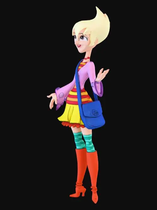 3D model for Colorful Style in the Park Llana