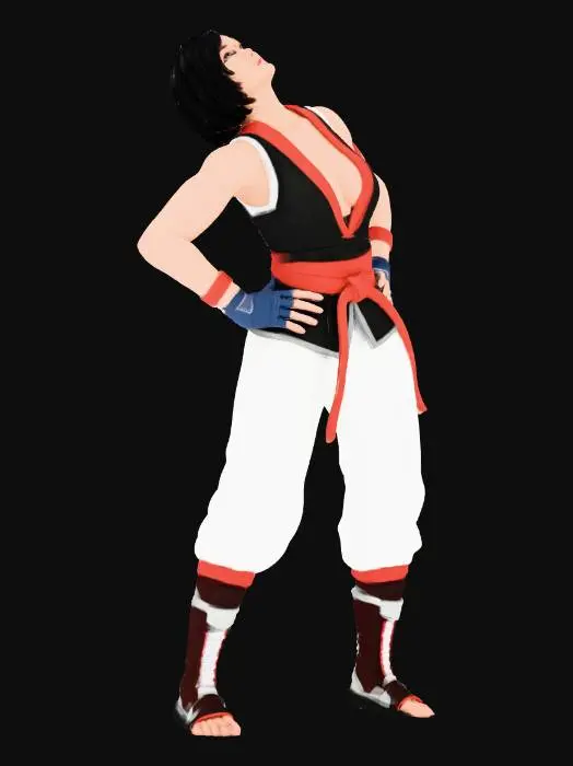 3D model for Street Warrior