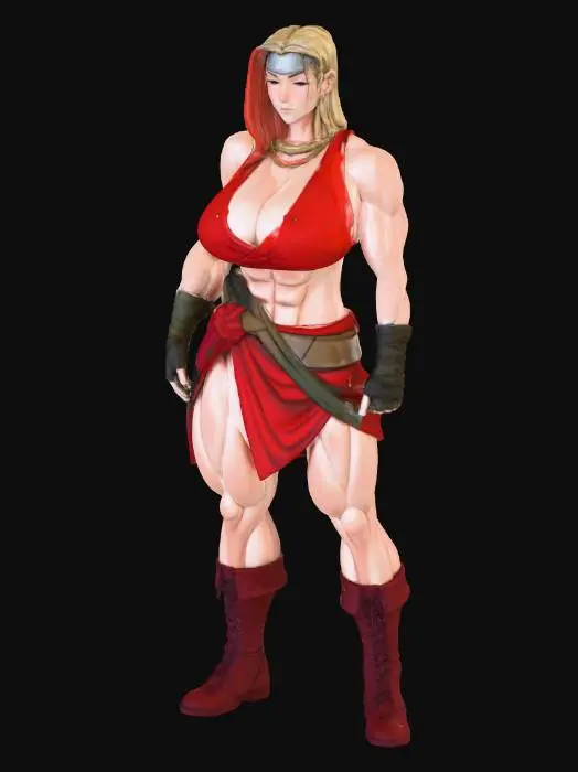 3D model for Warrior's Resolve