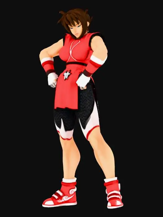 3D model for Arena Warrior