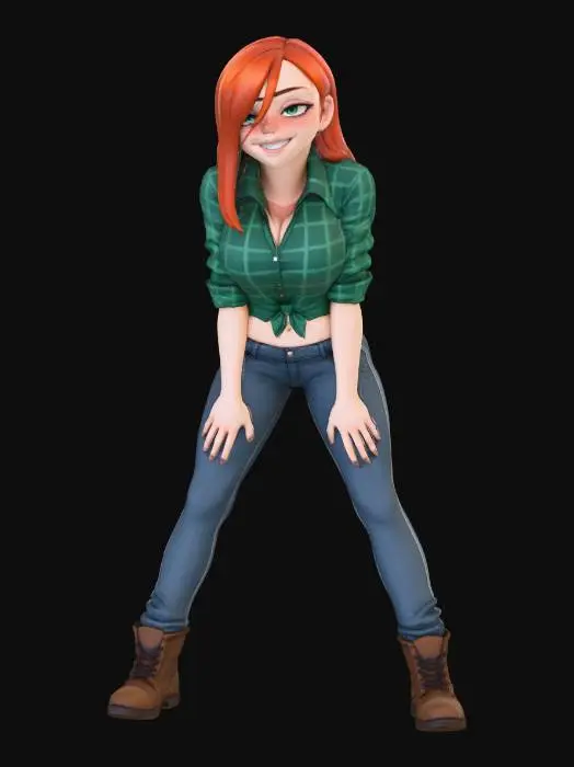 3D model for Lumberjack Charm