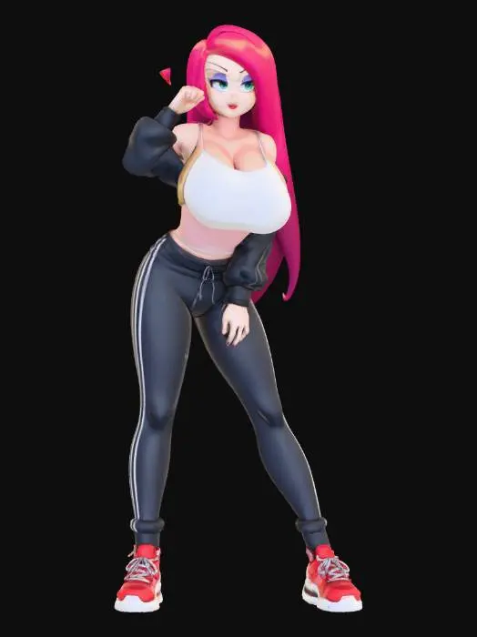 3D model for Anime Runner