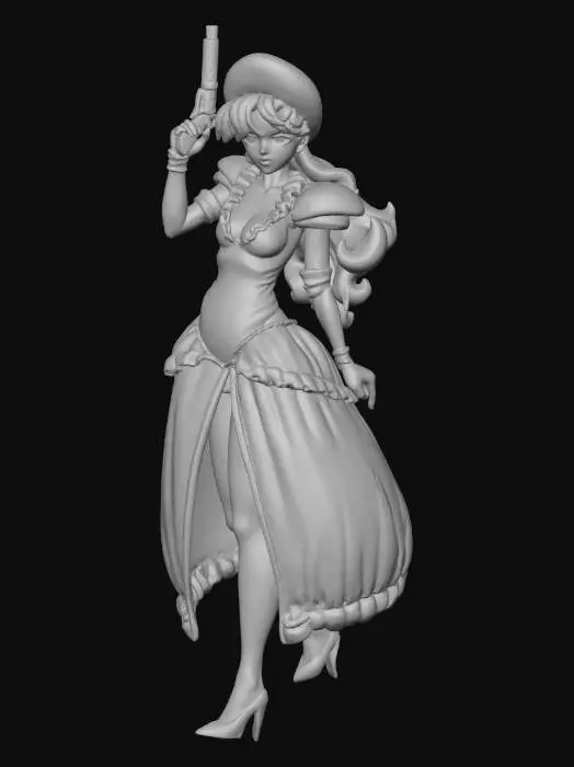 3D model for Western Elegance