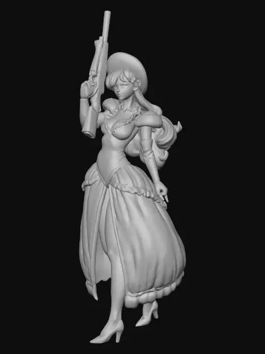 3D model for Cowgirl Elegance