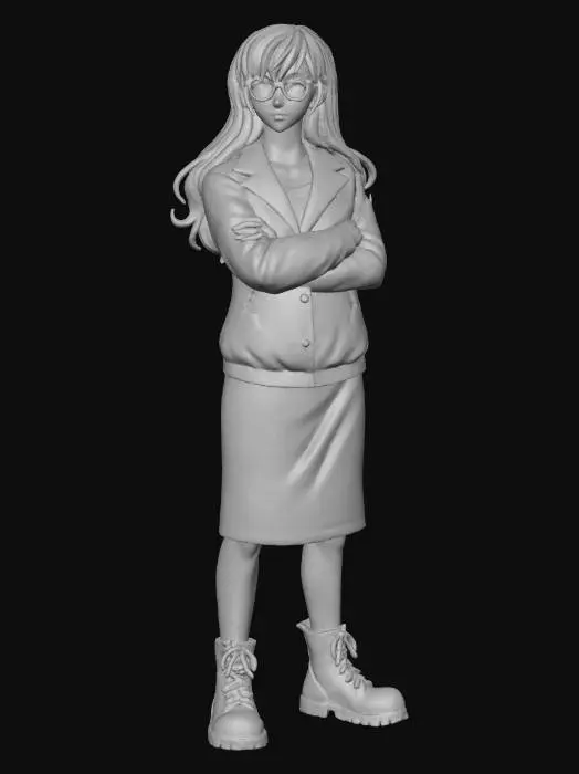 3D model for Mysterious Scholar