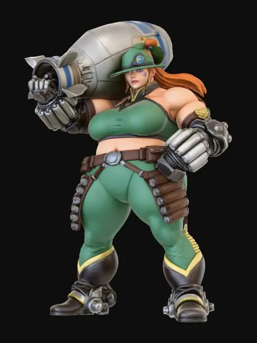 3D model for Bomber Vanguard